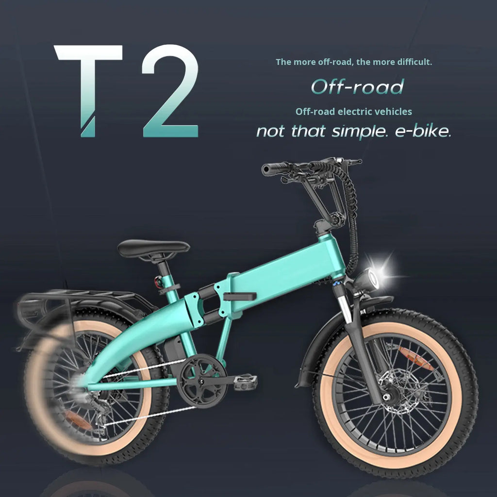 48V Foldable Electric Bike T2 | Best Ebike Australia